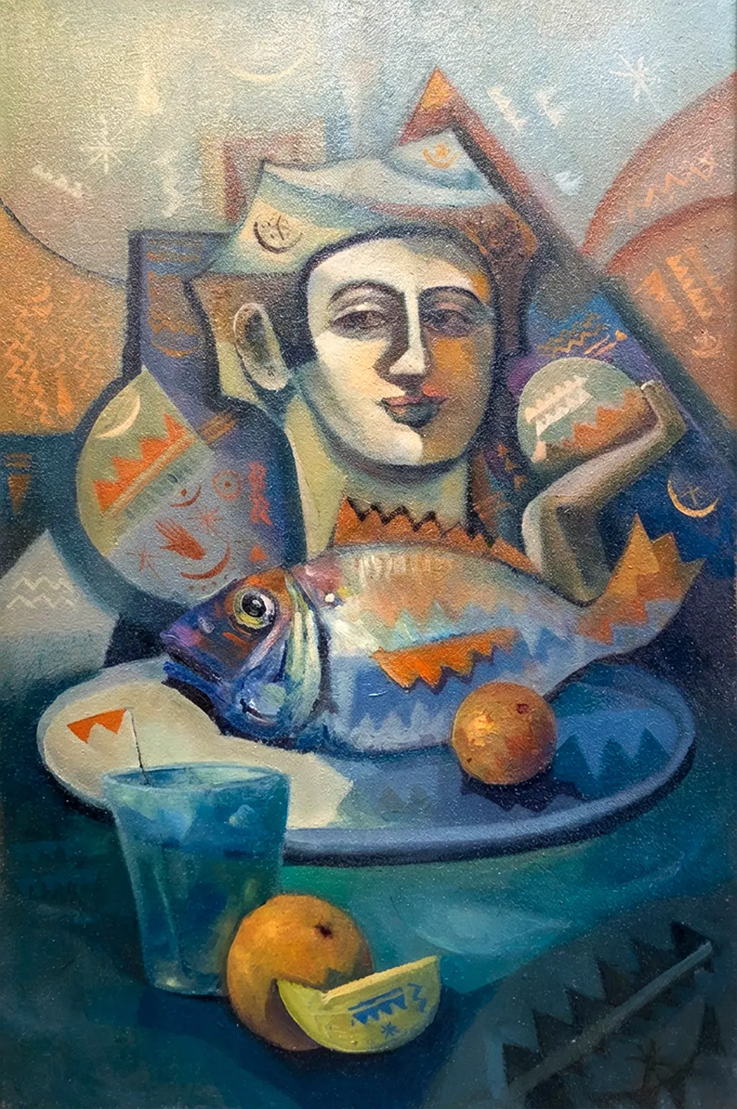 THE MAN AND THE FISH