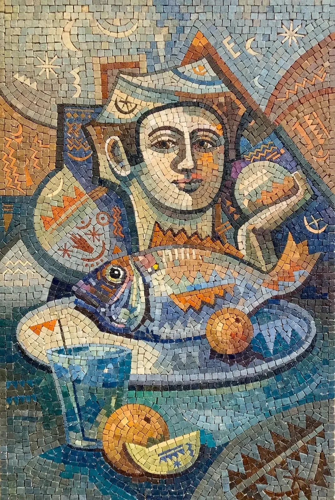 THE MAN AND THE FISH