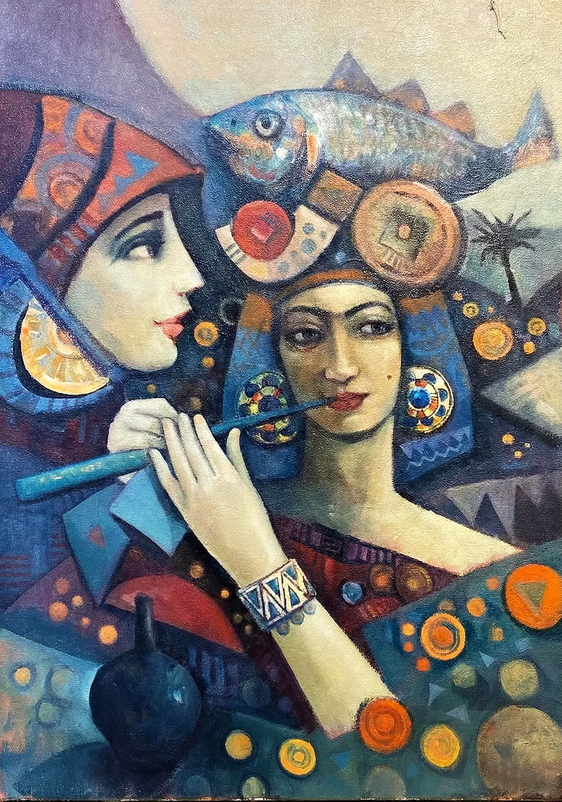 THE WOMAN AND THE FLUTE